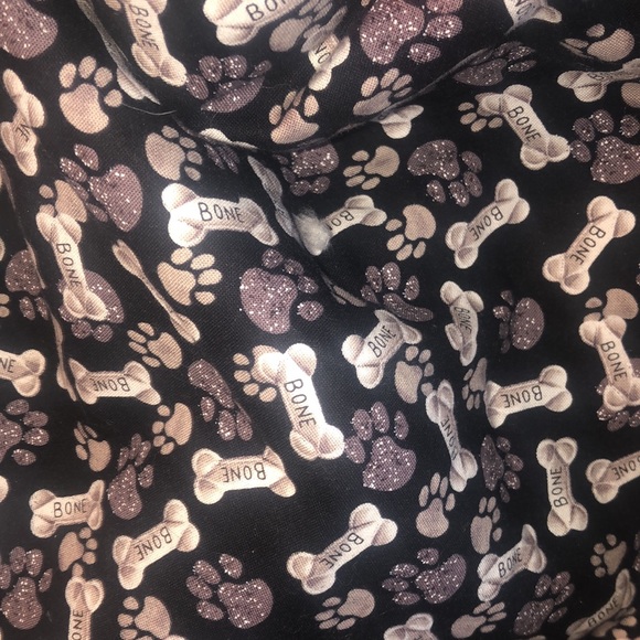 Handmade dog duffle with pouch - Picture 2 of 5